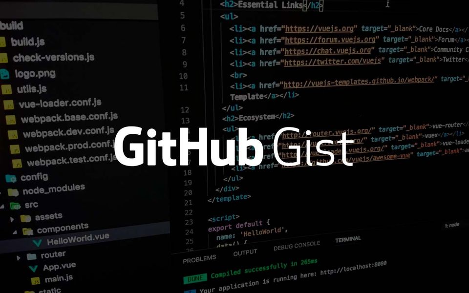 改用 GitHub Gist 貼原始碼